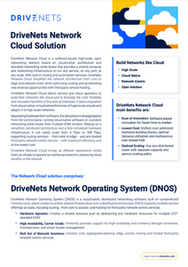 DriveNets-Solution-Brochure